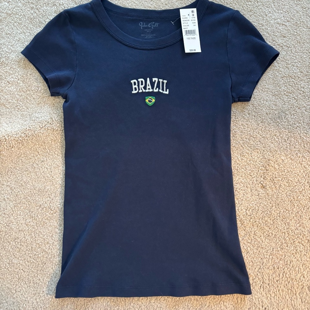 NWT: Brandy Melville Baby Tee - Size OS